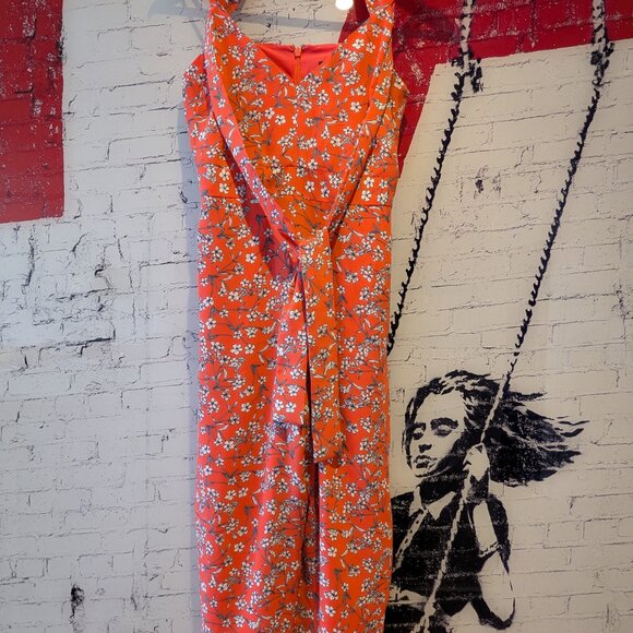 Banana Republic Coral Wide Leg Jumpsuit - Picture 2 of 4